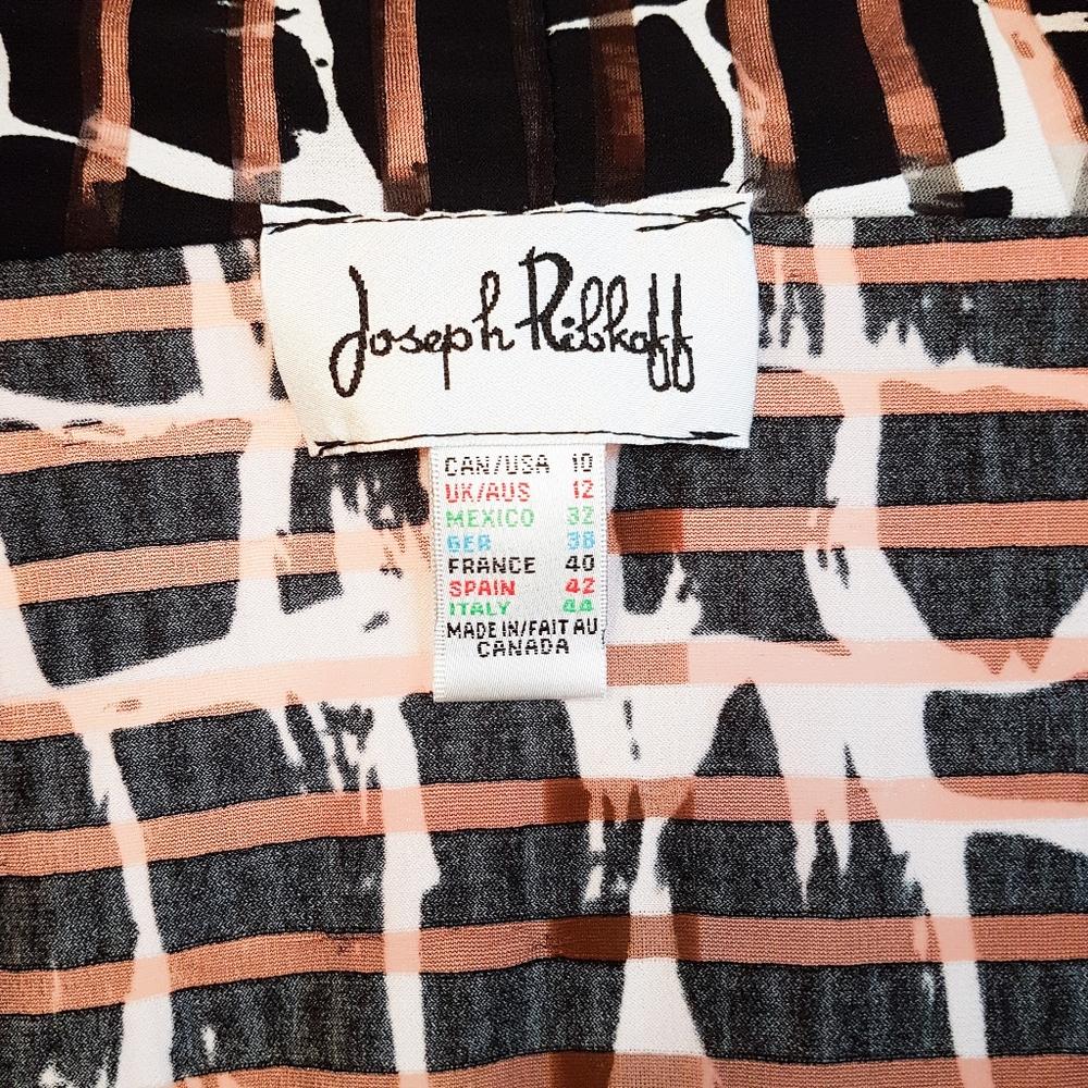 Joseph ribkoff blouse, flattering cut! - Picture 7 of 8